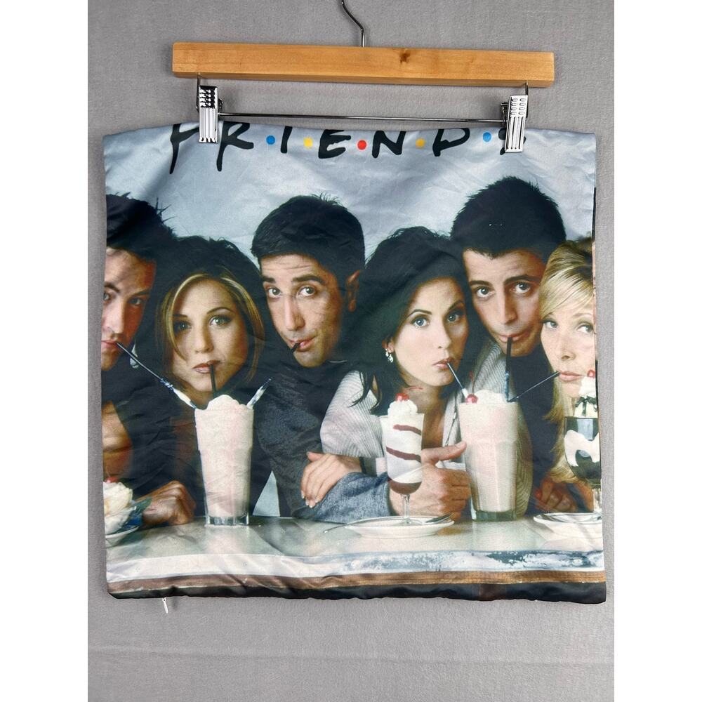 Friends Series TV MILKSHAKE Pillowcase Zip Closure Nostalgia 90's y2k